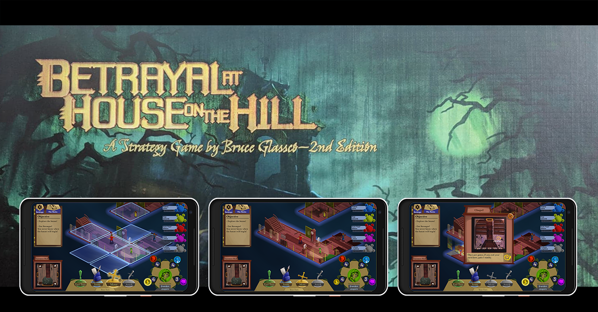 Betrayal at House on the Hill Board Game to Mobile Game — Patrick Khachi